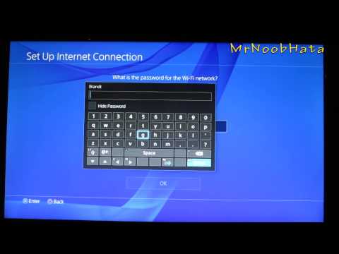 how to connect ps4 to internet