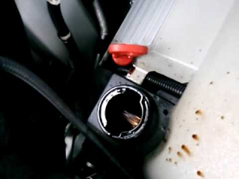 how to change oil on x5 bmw 4.4 i