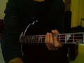 double thumpin' funkgroove on Rickenbacker bass