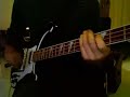 double thumpin' funkgroove on Rickenbacker bass