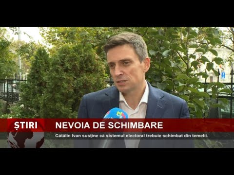 Cătălin Ivan susține că sistemul electoral trebuie schimbat din temelii