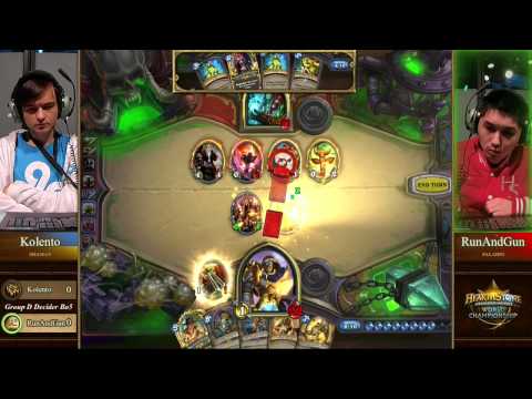 Hearthstone World Championship 2014 Day 1 - BlizzCon 2014