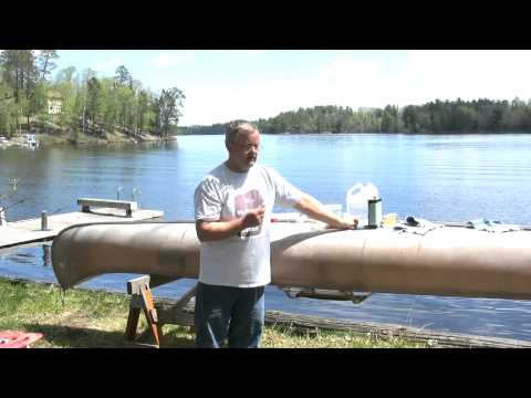 how to patch old town canoe