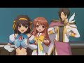 Suzumiya Haruhi no Yutsu: Hare Hare Yukai PS2 version. 3D