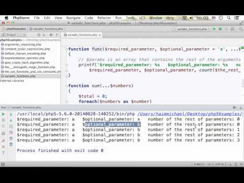 how to define php function