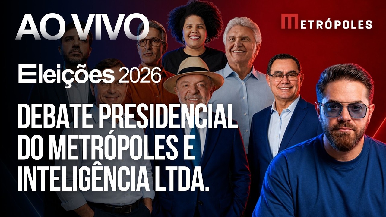 Veja a chegada dos candidatos ao debate presidencial Metrópoles e Inteligência Ltda