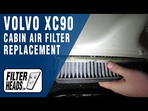 how to replace cabin air filter 2011 volvo xc90  aq1067c