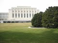 Outside the Palais des Nations, Geneva, March 2006
