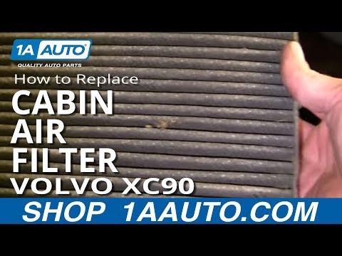 How To Install Replace Cabin Air Filter Volvo XC90 03-12 1AAuto.com