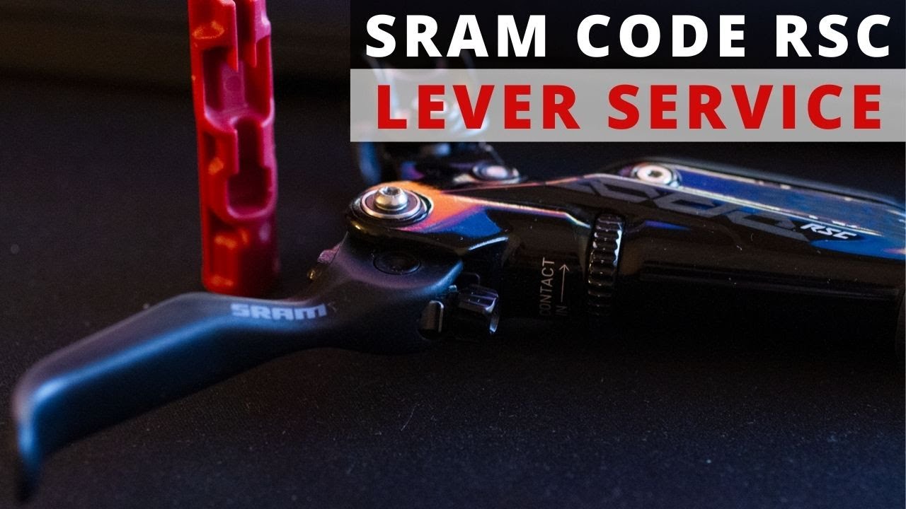 SRAM Code RSC Lever Service | Maintenance TUTORIAL step-by-step 🛠️