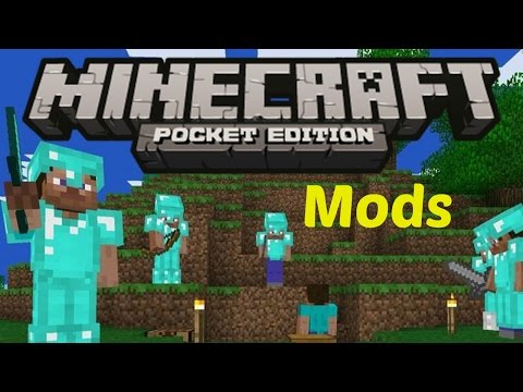 how to get minecraft pe mods