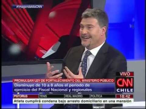 Andr&eacute;s Mahnke por fortalecimiento de la Fiscal&iacute;a: "El &eacute;xito es el equilibrio entre los actores"
