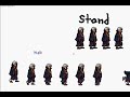 Naruto Hokage and Mandor Akatsuki sprites.