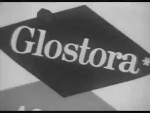 Comercial Glostora, América Latina 1966, versión televisión en blanco y negro