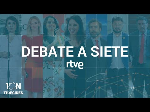 Debate a siete en RTVE | Elecciones 10N