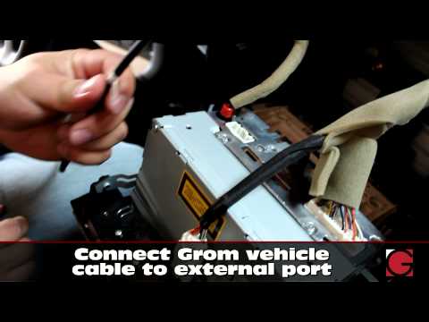 Mazda 3 2006 GROM Bluetooth iPhone Android Car Kit Install, Car stereo Removal Guide