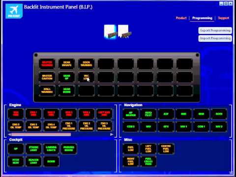 Видео № 0 из игры Saitek Pro Flight Backlit Information Panel