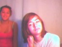 me n eric on the webcam. excuse the hair we just woke up.