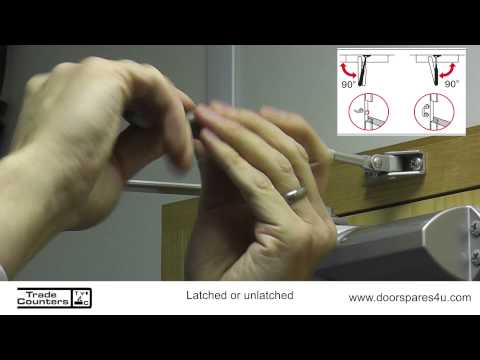 how to adjust ul door closer