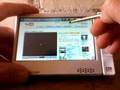 Browsing with the Archos 605 WiFi