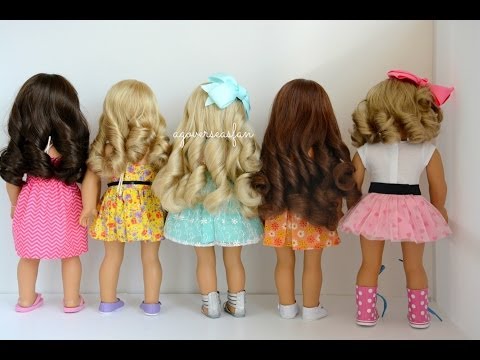 how to dye american girl doll hair