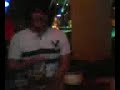 At the pool hall.