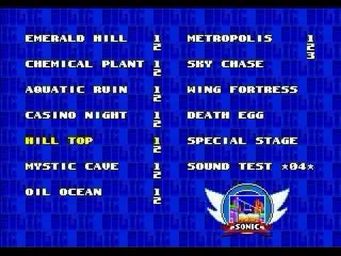 how to level select in sonic 2