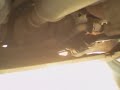 Land Cruiser 100 LX470 front suspension at work