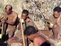 Bushmen at Kalahari Desert