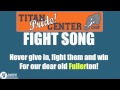 CSUF Fight Song