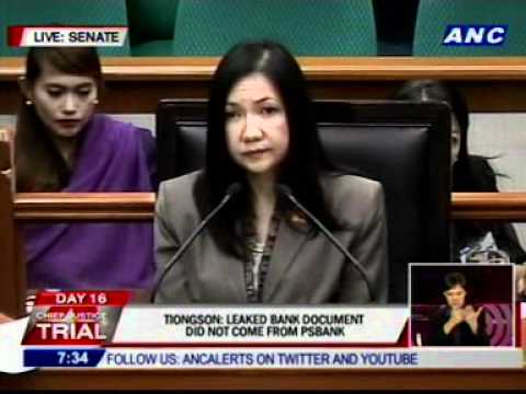 Tiongson says the document she has is different from what Estrada has
