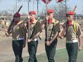 Wagner High School AJROTC colorguard Wagner High School AJROTC colorguard