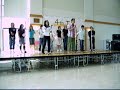 Due to uploadlimitations on Youtube, we had to split the video of our performance at the Tenkusai in two. During the Tenkusai, we tried to show you different songs from the countries of the members of our chorus. To make it more interesting we presented it in the form of a trip around Asia. Enjoy!