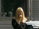 Nicole singing \"Always be my Baby\"