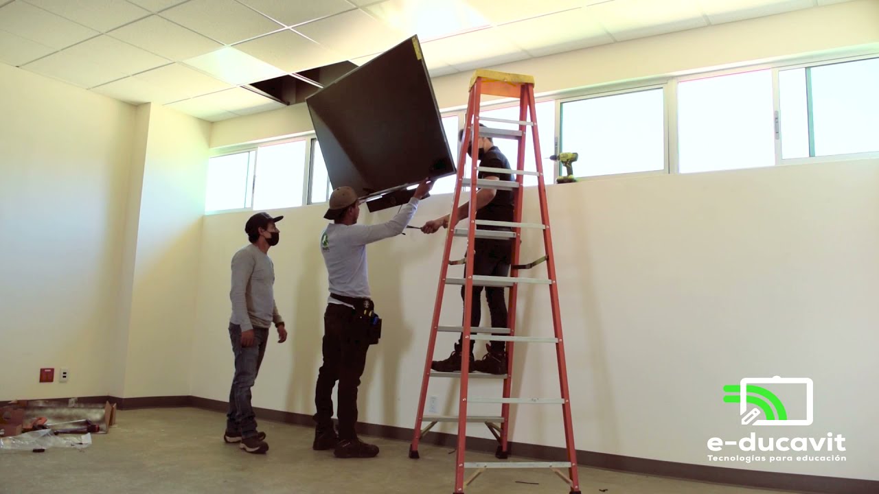 Educavit l Instalación Aulas Híbridas UABC