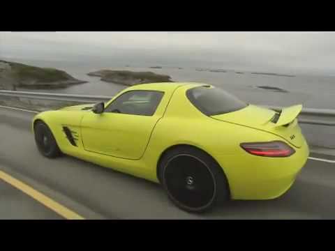 Новый электро суперкар Mercedes Benz SLS AMG