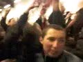 Derby away in the Carling cup 07/01/09 - United fans having it before the game
