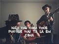 Palmiros, a dupla de rock, tocando a música Oquei, com participação de Felipe Parisi no violoncello.