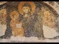o virgin theotokos, rejoice
mary,? full of grace, the lord is with thee.
thou [art] blessed among women,
and blessed [is] the fruit of thy womb,
for thou hast given birth to the savior of our souls. 

bogorodice djevo,
radujsja, blagodatnaja marije,
gospod s toboju!
blagoslovena ti v ?enah,
i blagosloven plod ?reva tvojego.
jako spasa rodila jesi du? na?ih.

bogorodice djevo,
raduj se, blagodatna marijo,
gospod je s tobom;
blagoslovena si ti me?u ?enama,[luka 1,28]
i blagosloven je plod utrobe tvoje,
jer si rodila spasitelja du?a na?ih [luka 1,42] 

orthodox music, divna ljubojevic - bogorodice djevo
song: o vierge sainte r�jouis-toi 
album: myst�res byzantins
artist: divna ljubojevic

orthodox music