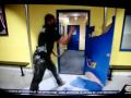 2009-12-11 | Quinton Jackson goin' on a rampage ~> Comical where it looks like the last bit of the door didn't do what he expected it to  (<span>0:)