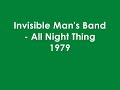 Invisible Man's Band - All Night Thing 1979 DISCO