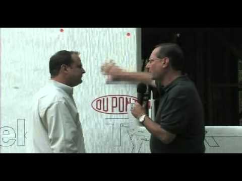how to install tyvek drainwrap
