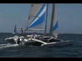 Corsair Trimaran Goes Spinnaker Fishing