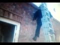 health and safety guy falls off ladder
