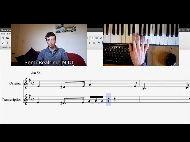 YouTube video: GSoC with MuseScore - Introducing Semi-Realtime MIDI