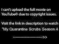 My Quarantine Scrubs Season 4 Episode 16 - WATCH FULL EPISODE ONLINE