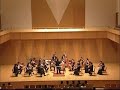 yasuto kimura conducts the new tokyo chamber philharmonic at mitaka arts center concert hall on feb.11,2007.
