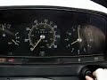 1982 Mercedes 240d 8 degree cold start w123