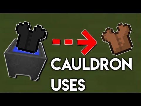 video-linktoworks-10 Uses for the Cauldron in Minecraft (1.16.3) - YouTube