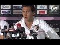 Vazquez, la conferenza stampa Vazquez, la conferenza stampa